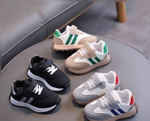 Stripped Sporty Trainers