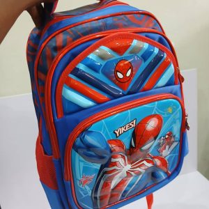 3 Compartment Spiderman School Bags