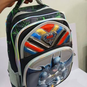 3 Compartment Batman School Bag