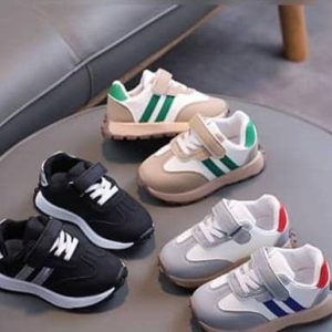 Stripped Sporty Trainers