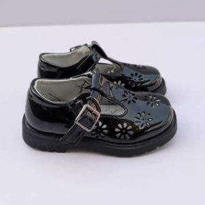 Two Times Close Girls School Shoes